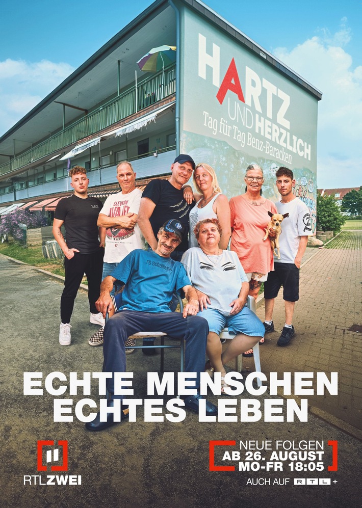 RTLZWEI stärkt die Erfolgsreihe &quot;Hartz und herzlich&quot; mit einer breit angelegten Marketingkampagne