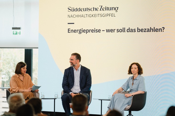 Westfalen-CEO Thomas Perkmann beim SZ-Nachhaltigkeitsgipfel: ,Wer Klimaneutralität will, muss vor allem den Strom günstiger machen.