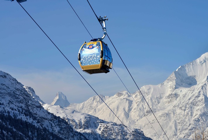 Grächen ein Wintermärchen / Grächen verzaubert die kleinen Gäste zu Prinzessinnen und Prinzen, während sich die Erwachsenen königlich erholen / Der ideale Ferienort für Familien in drei Generationen