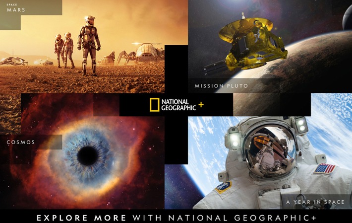 National Geographic+ startet heute in der Schweiz bei Teleclub