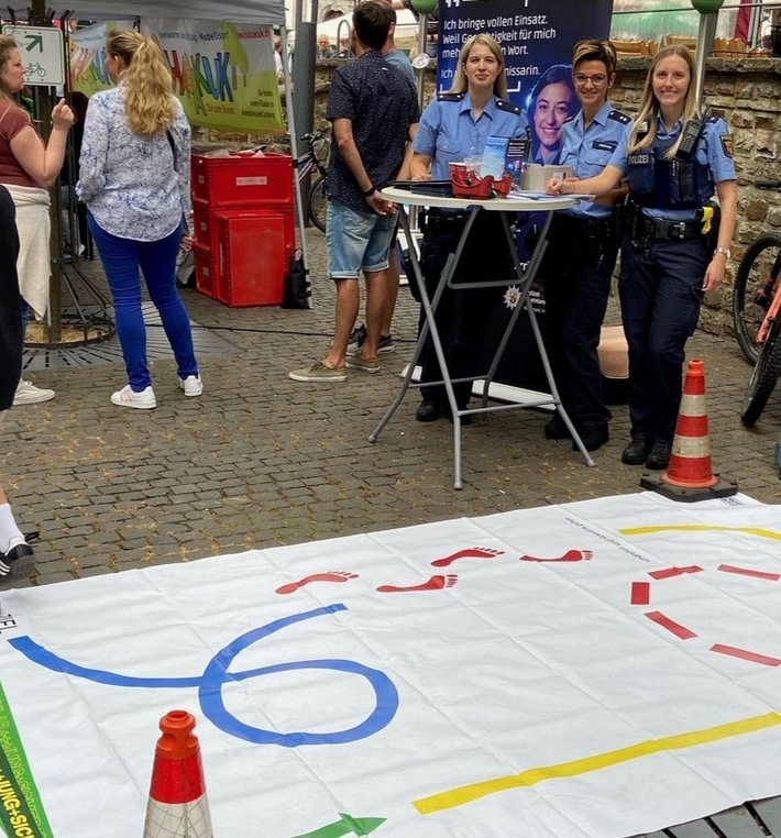 POL-PDMT: Polizei-Informationsstand am Hachenburger Sommerfest war gut besucht