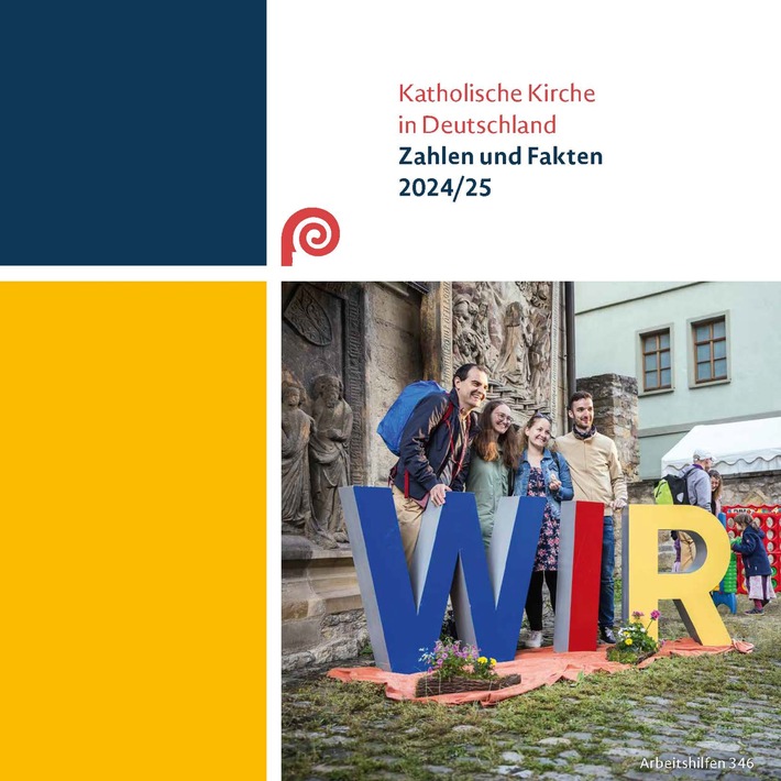 Neue Arbeitshilfe "Katholische Kirche in Deutschland - Zahlen und Fakten 2024/25" veröffentlicht
