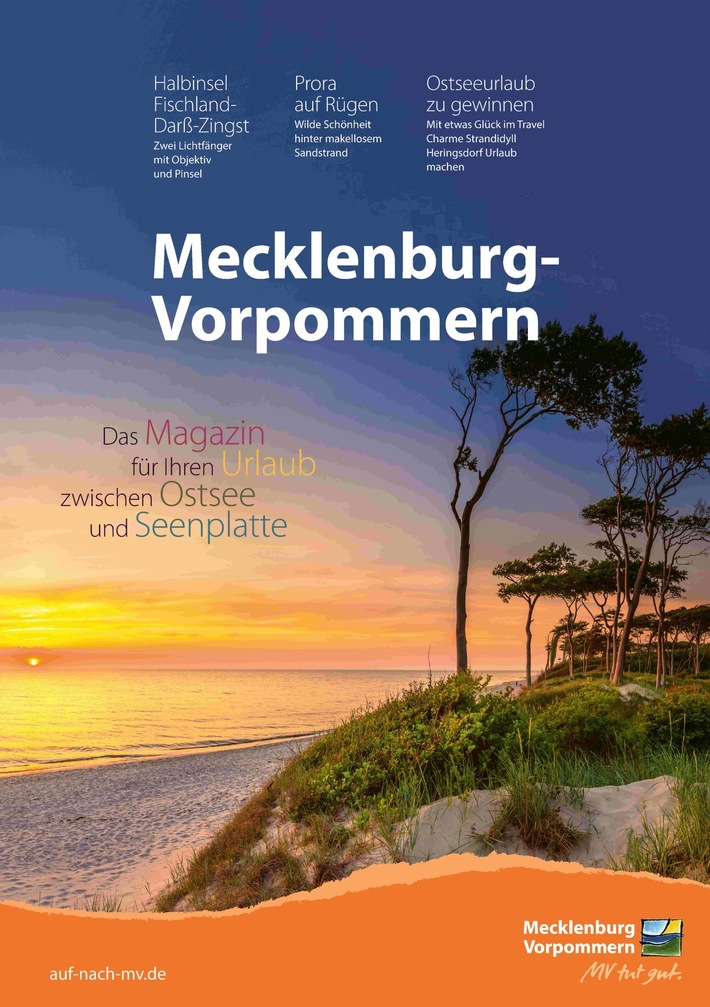 PM 01/20 Neues Urlaubsmagazin für Mecklenburg-Vorpommern