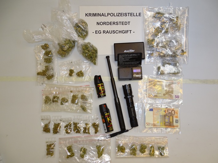 POL-SE: Kaltenkirchen   /
Festnahme eines mutmaßlichen Drogendealers in Kaltenkirchen