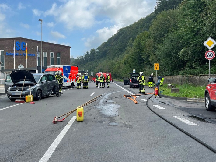 POL-GM: Verkehrsunfall auf der L97