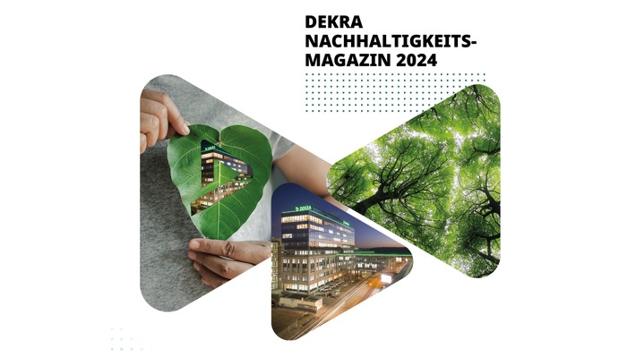 DEKRA Nachhaltigkeitsmagazin 2024 jetzt online / Klimastrategie für zukünftige Generationen