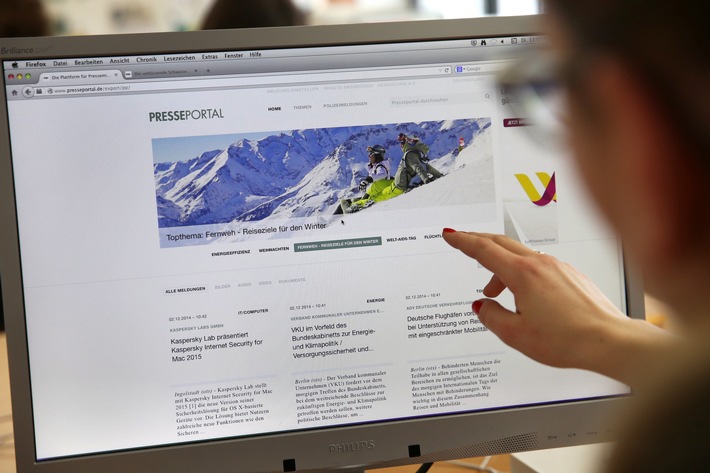 The new Presseportal goes online (FOTO)