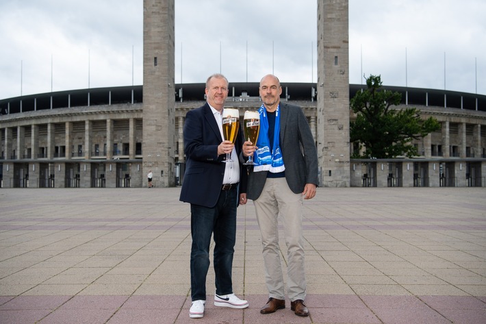 Hertha BSC und Berliner Kindl verlängern Partnerschaft