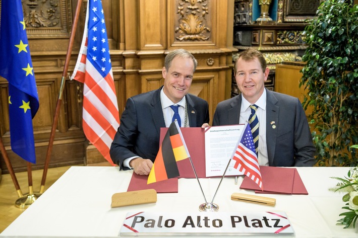 Heidelberg schließt Städtepartnerschaft mit Palo Alto