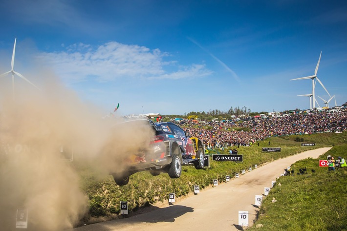 Der neue Ford Fiesta WRC erringt in Portugal zweiten Rallye-WM-Saisonsieg