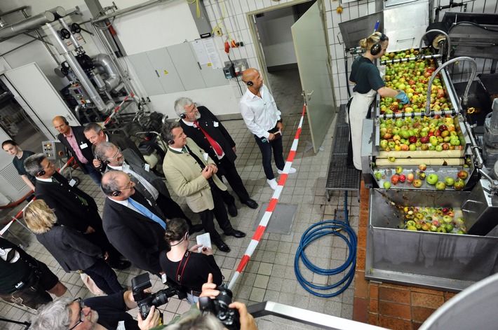 Besuch Deinen Saftladen - Deutschlands Fruchtsafthersteller öffneten ihre Türen