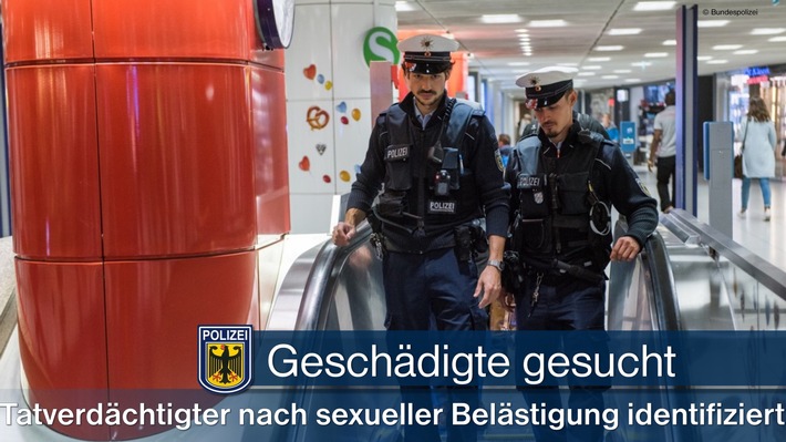 Bundespolizeidirektion München: Tatverdächtiger nach sexueller Belästigung identifiziert // Bundespolizei sucht Geschädigte