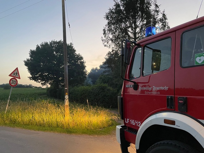 FW-Schermbeck: Kein Einsatz für die Feuerwehr