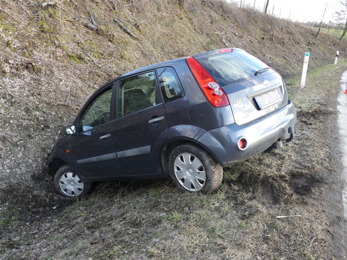 POL-GM: Betrunken Unfall gebaut