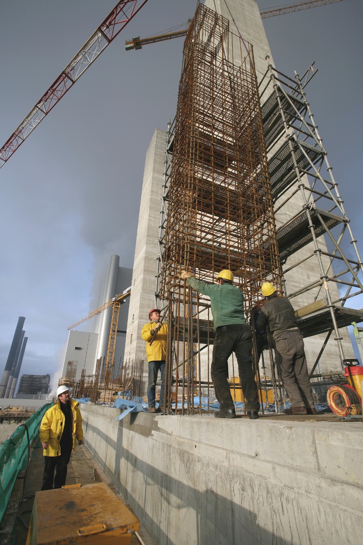 Braunkohlekraftwerk Boxberg: Arbeitssicherheit für die Beschäftigten - Herausforderung auf der Riesenbaustelle