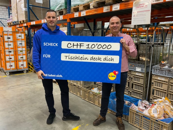 La campagne de dons " A Lidl Help " s