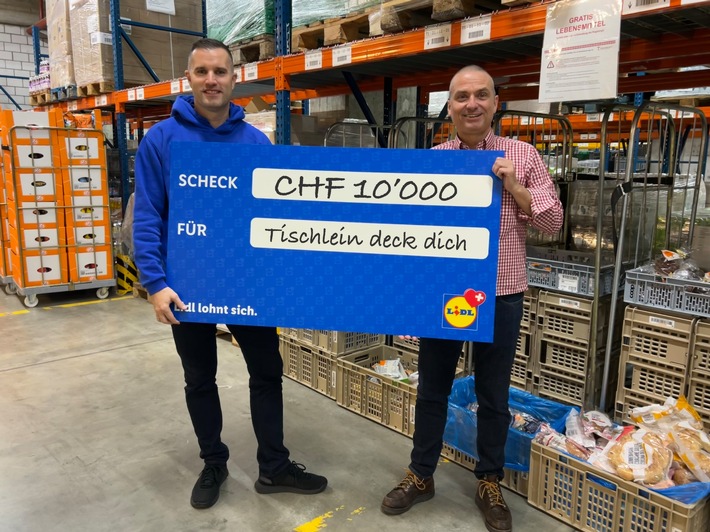 La campagne de dons &quot; A Lidl Help &quot; s&#039;est terminée avec succès / La clientèle donnent plus de 14 300 produits