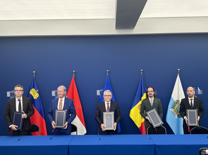 Liechtenstein unterzeichnet Änderungsprotokoll zur Revision des internationalen Standards für den automatischen Informationsaustausch in Steuersachen mit der EU