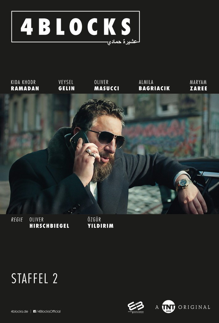 Zweite Staffel des TNT Serie Original "4 Blocks" ab 11. Oktober über Streamingservice Sky Ticket abrufbar
