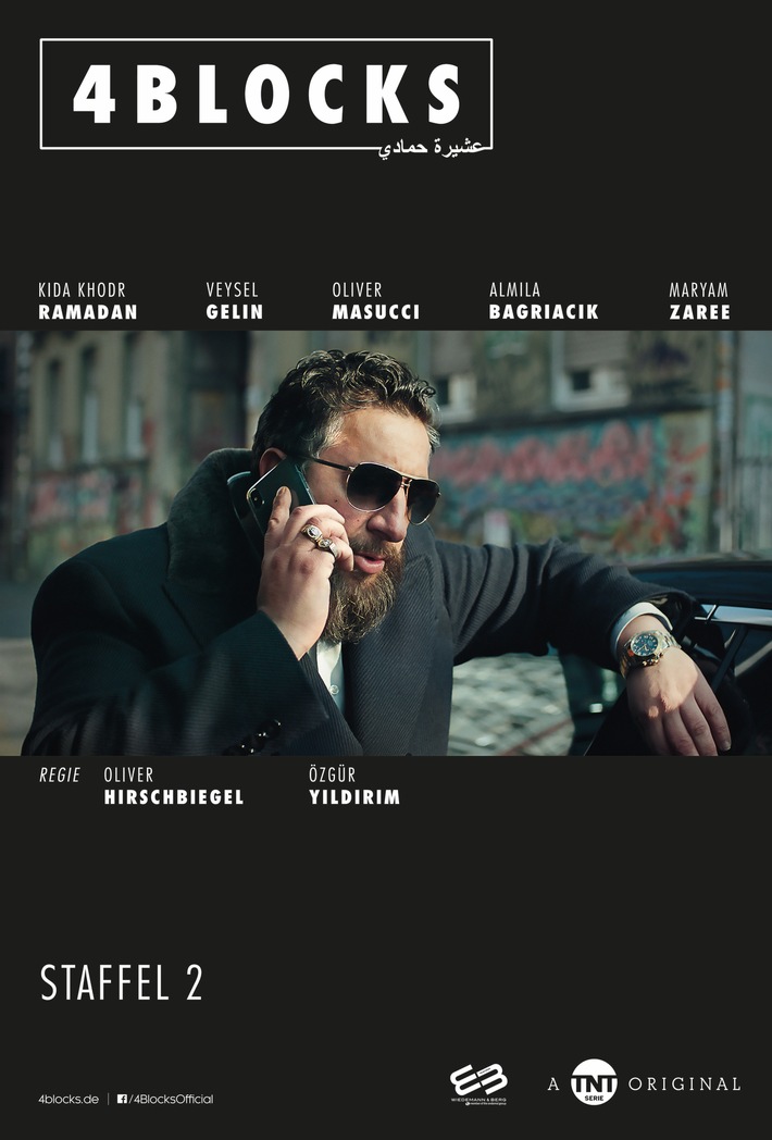 Zweite Staffel des TNT Serie Original "4 Blocks" ab 11. Oktober über Streamingservice Sky Ticket abrufbar