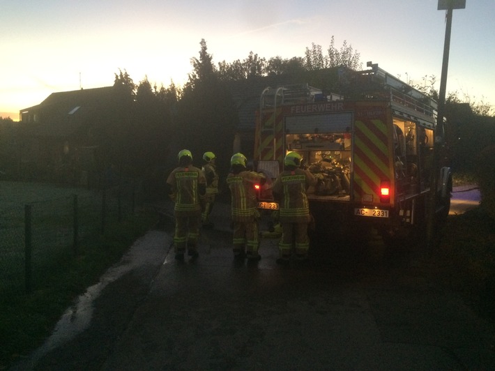 FW-Stolberg: Sechs Verletzte bei Wohnungsbrand