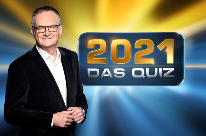 "2021 - Das Quiz": Frank Plasbergs großer Jahresrückblick zum Mitraten und Mitspielen am 28. Dezember, um 20:15 Uhr im Ersten - mit Günther Jauch, Barbara Schöneberger, Jan Josef Liefers u.a.