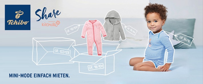 Tchibo Share: Mietservice für nachhaltige Baby- und Kinderkleidung