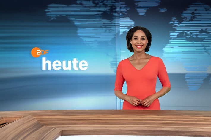 Erste 19.00-Uhr-"heute"-Ausgabe mit Jana Pareigis im ZDF