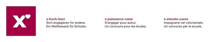 Pour-Cent culturel Migros: 6e édition de x-puissance-coeur, le Prix de l&#039;engagement pour les écoles  On recherche: des classes qui s&#039;engagent de tout coeur