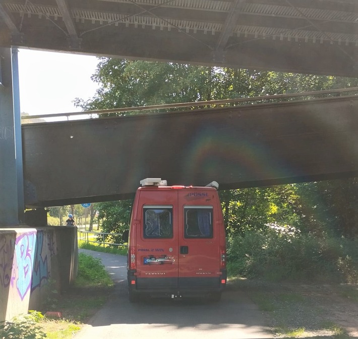 LPI-J: An der Brücke hängen geblieben