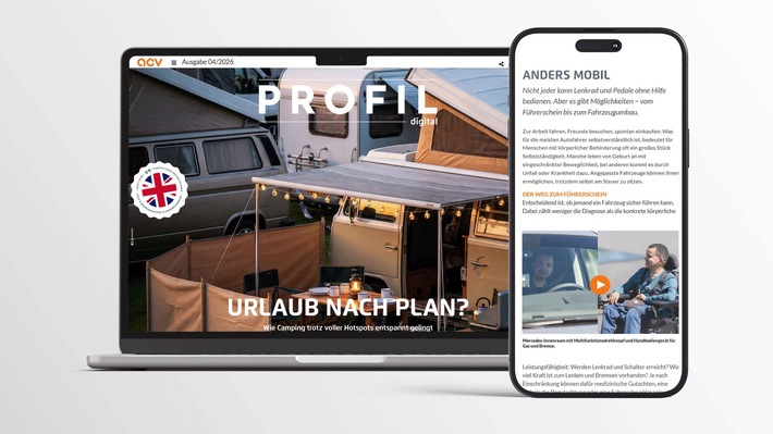 Neue Ausgabe der ACV PROFIL: Gut geplant in die Campingsaison 2027