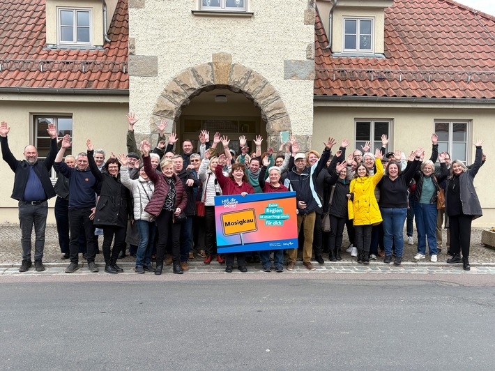 Kleine Region – großes Programm: MDR stellt Mosigkau mit Heimat.Liebe-Tour und „Hol dir deine Show!“ ins Rampenlicht