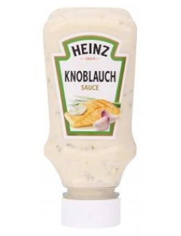 Information zu Heinz Knoblauch Sauce, 220ml / Chargennummer 15103, MHD 04-2016, EPN-Code 71587703