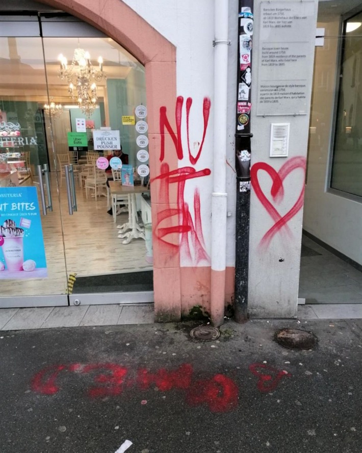 POL-PDTR: Graffiti-Schmierereien und ein Dieb im Krankenhaus - Das Einsatzwochenende der Polizeiinspektion (PI) Trier