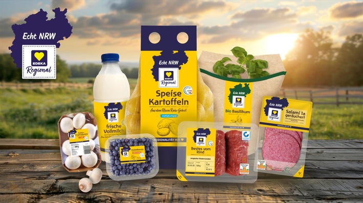 Pressemitteilung | EDEKA Rhein-Ruhr mit neuer Regionalmarke "EDEKA Regional - echt NRW"