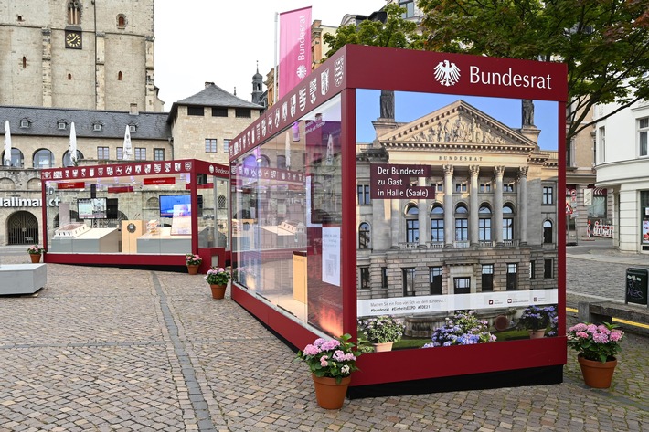 Der Bundesrat beim Tag der Deutschen Einheit in Halle (S.)