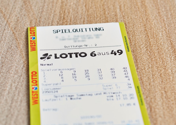 Ohne Superzahl zum Millionär / LOTTO 6aus49: Tipper aus dem Kreis Wesel gewinnt rund 1,1 Millionen Euro