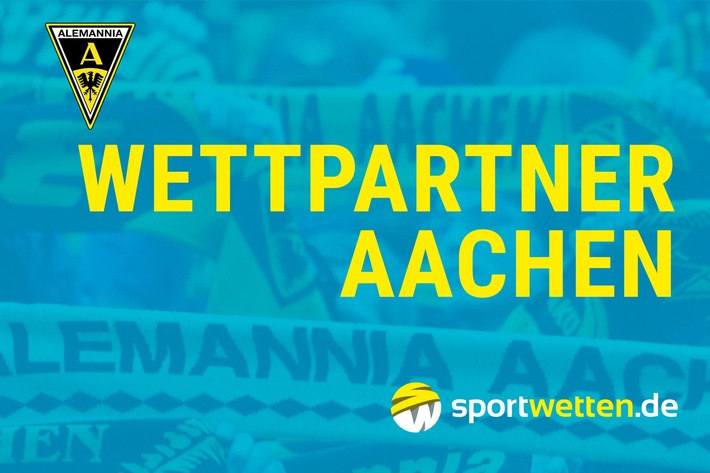 sportwetten.de wird offizieller Wettpartner von Alemannia Aachen