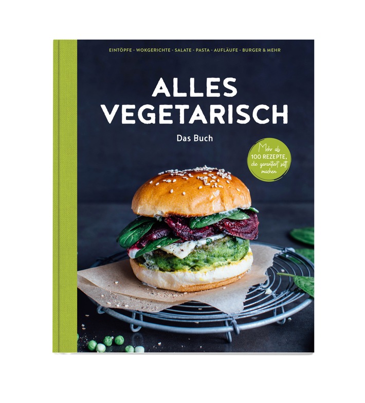 Gemüseküche mal anders: &quot;Alles vegetarisch - Das Buch&quot; macht Gemüse zum Star auf dem Teller