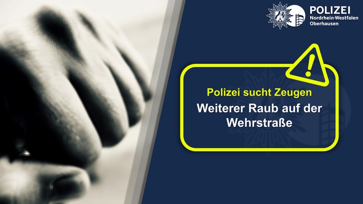 POL-OB: Fake-Internetbekanntschaft: 26-Jähriger ausgeraubt - Polizei sucht Zeugen