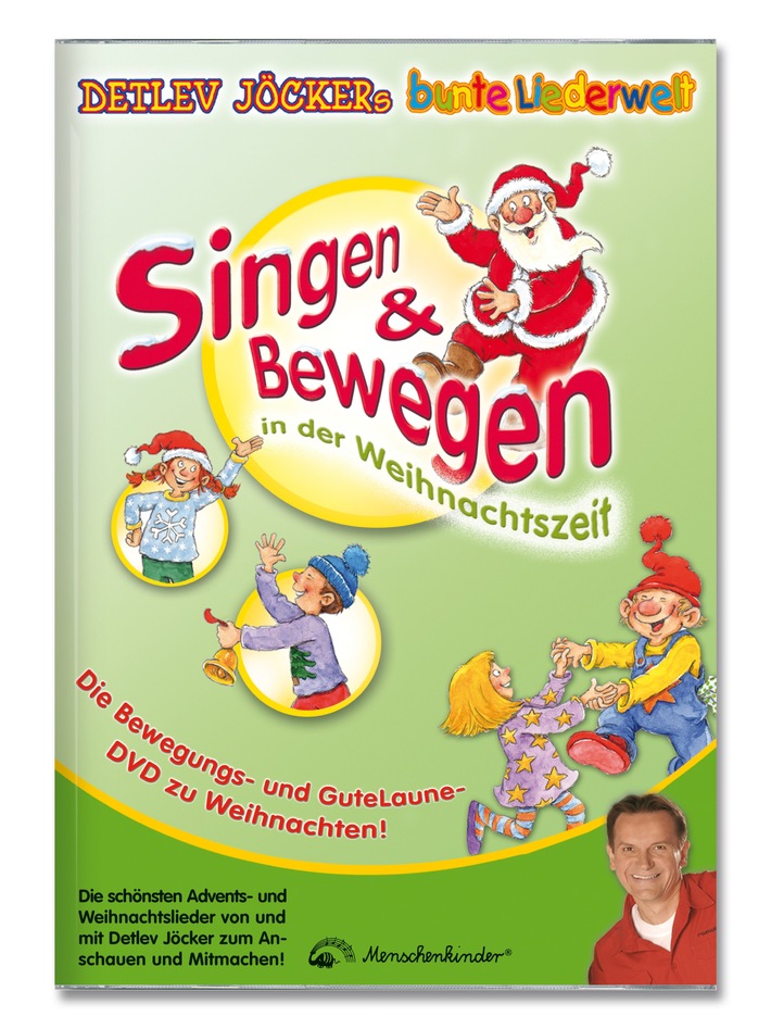 Weihnachtslieder, die Kinder bewegen / Neue Sing- und Tanz-DVD mit Weihnachtsliedern von Detlev Jöcker