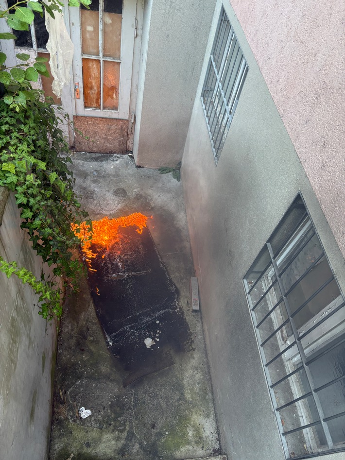 FW Konstanz: Brand in Gemeinschaftsunterkunft