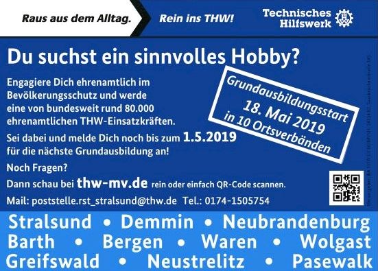 THW-HH MV SH: Presse-Einladung