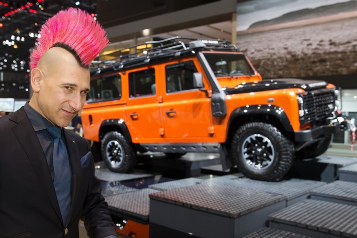 Tout juste de retour d&#039;Inde, Andreas Thiel visite le Salon de l&#039;Automobile de Genève