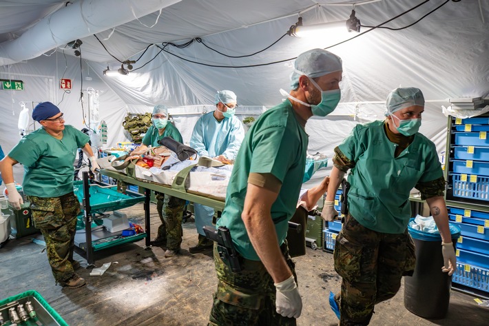 Deutschland und Japan trainieren gemeinsam sanitätsdienstliche Versorgung im Indo-Pazifik