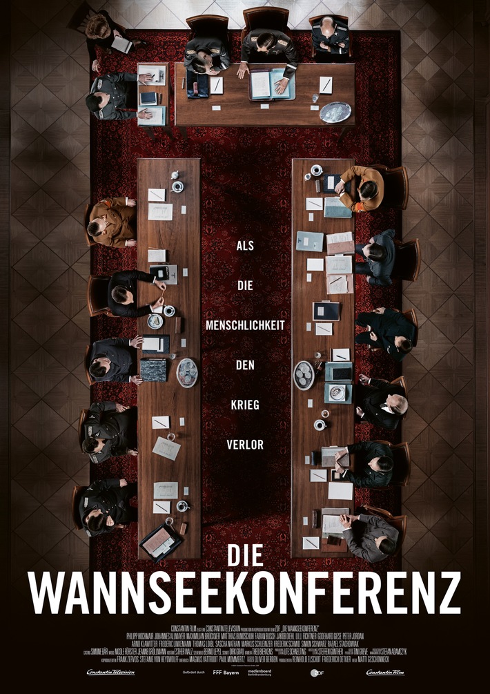 Preisgekrönter Film "Die Wannseekonferenz" in über 100 Länder verkauft und meistgesehener Spielfilm 2022