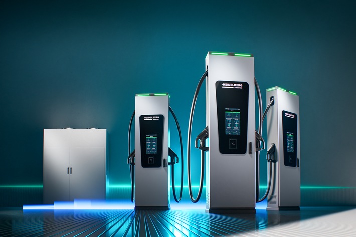 HEIDELBERG/Amperfied presents new DC fast charging solution with comprehensive range of services: Focus on dynamic power distribution and high availability