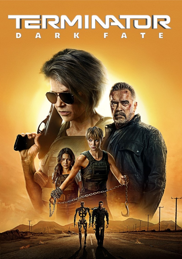 I&#039;ll be back: Zur TV-Premiere von &quot;Terminator: Dark Fate&quot; zeigt Sky Cinema Terminator alle Teile der Sci-Fi-Saga mit Arnold Schwarzenegger