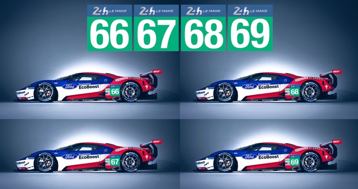 Offizielle Bestätigung: Ford GT startet 2016 in Le Mans - genau 50 Jahre nach dem historischen Dreifachsieg