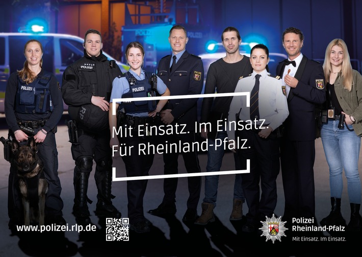 POL-PPWP: Mit Einsatz. Im Einsatz. - Komm ins Team!